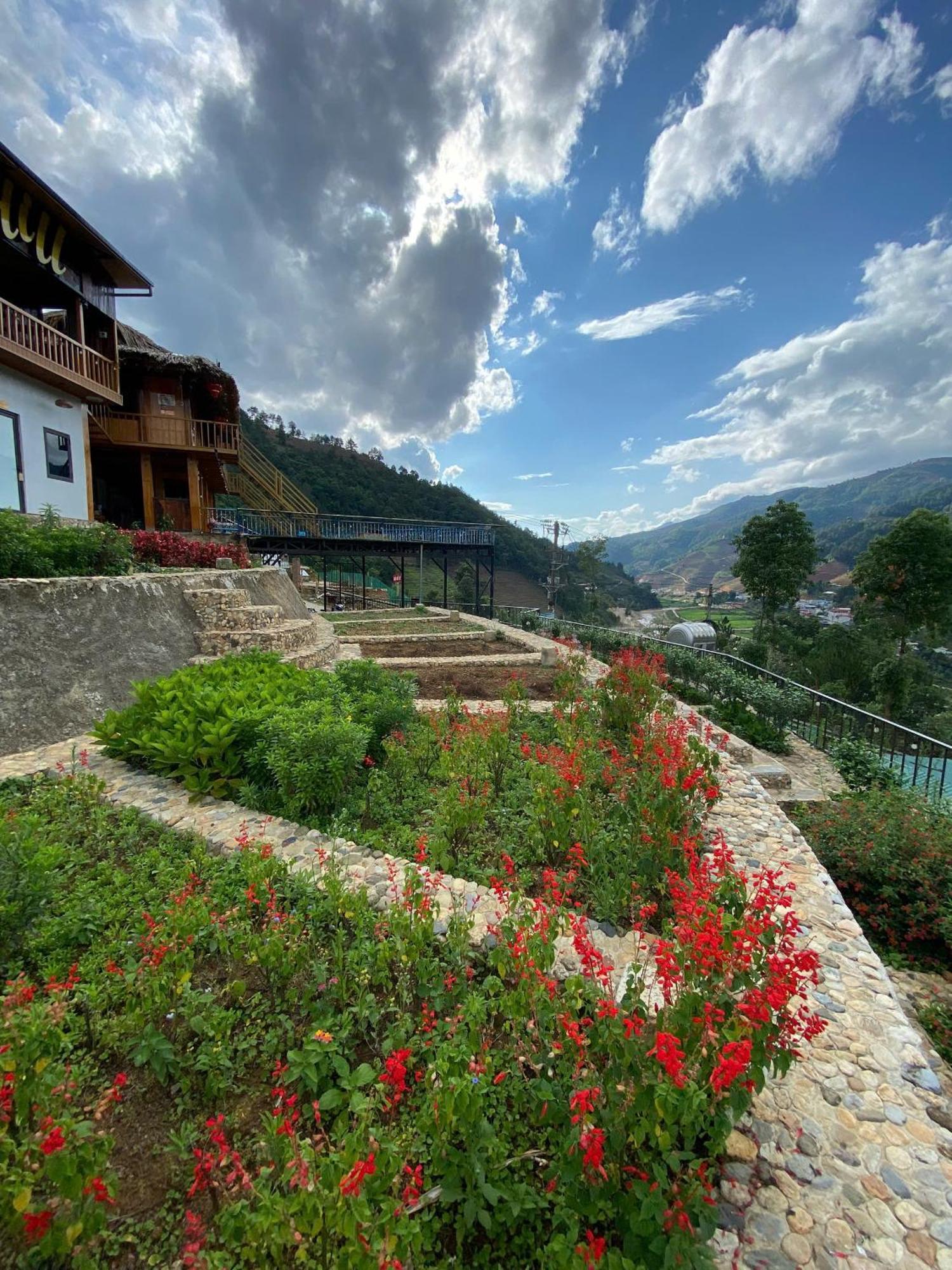Nha Tren Doi - Windy Hill Hotel Mu Cang Chai Exterior photo
